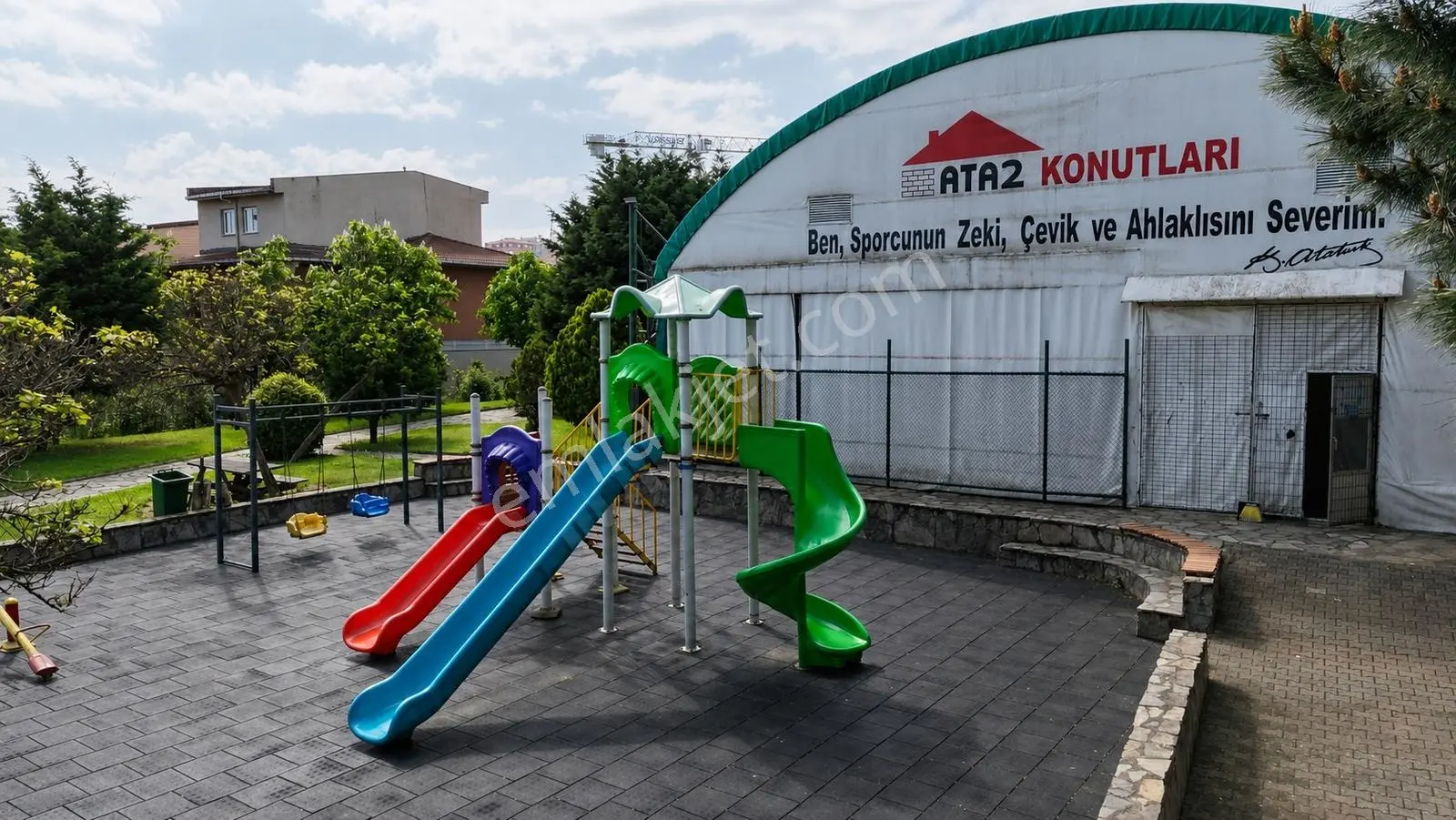 Ata2 Sitesinde Çıkışa Yakın Konumda Bahçeli Dublex Villa - Görsel 20