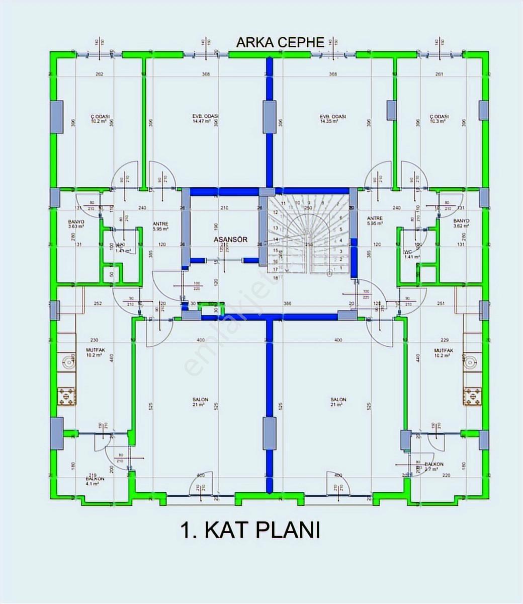 Has Evim Yapıdan Arnavutköy Merkezde Projeden Satılık Lüx Arakat - Görsel 12