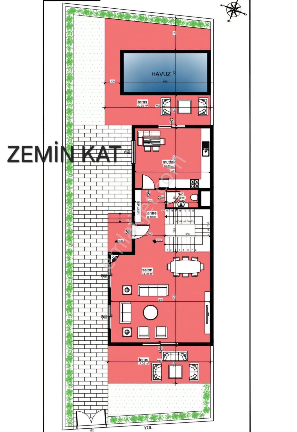 Aydın Efeler Kardeşköy 278 M² Havuzlu İmar Planı Hazır Satılık Arsa - Görsel 3