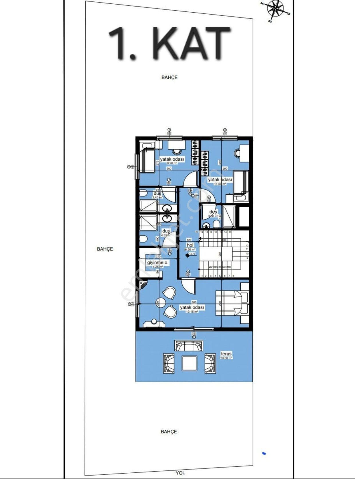 Aydın Efeler Kardeşköy 278 M² Havuzlu İmar Planı Hazır Satılık Arsa - Görsel 5