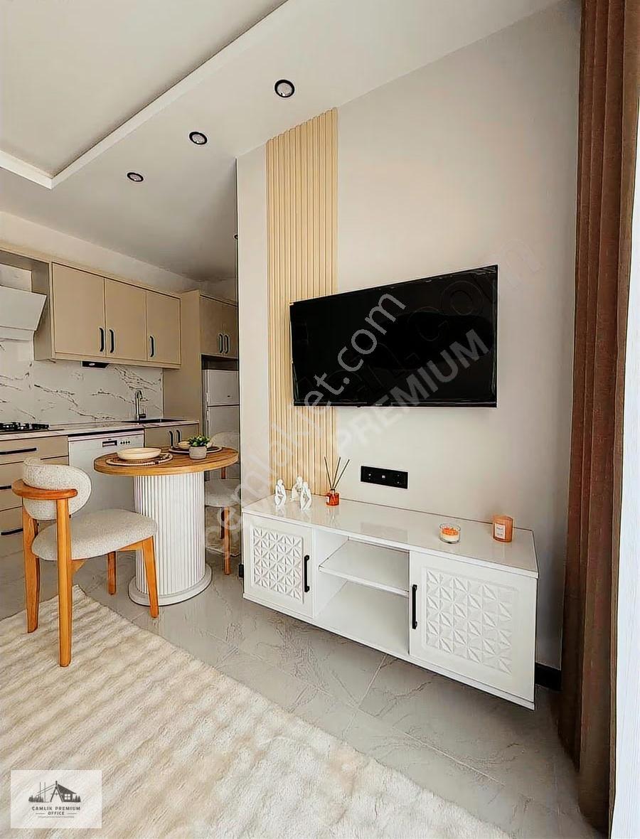 Sıfır Binada Lüks Sıfır Eşyalı Ara Kat Balkonlu Suit Daire - Görsel 2