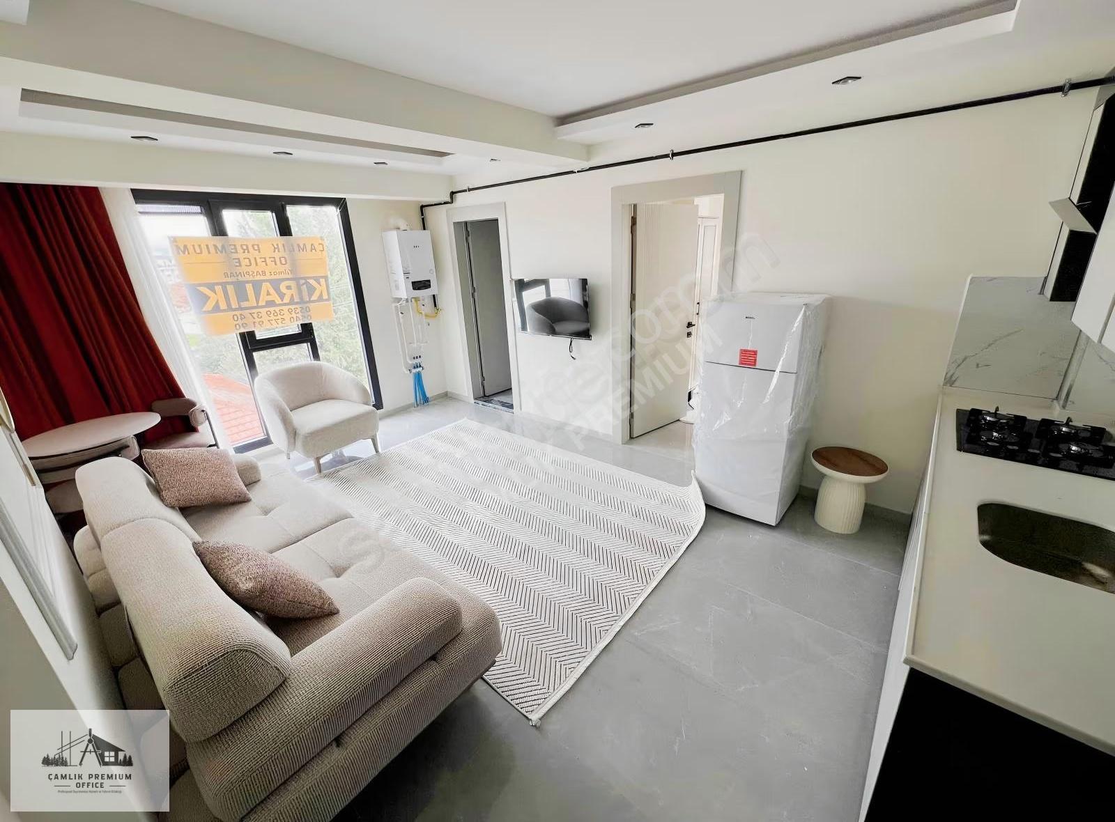 Zeytinköy'de Full Eşyalı Lüks 1+1 Apart - Sıfır Bina
