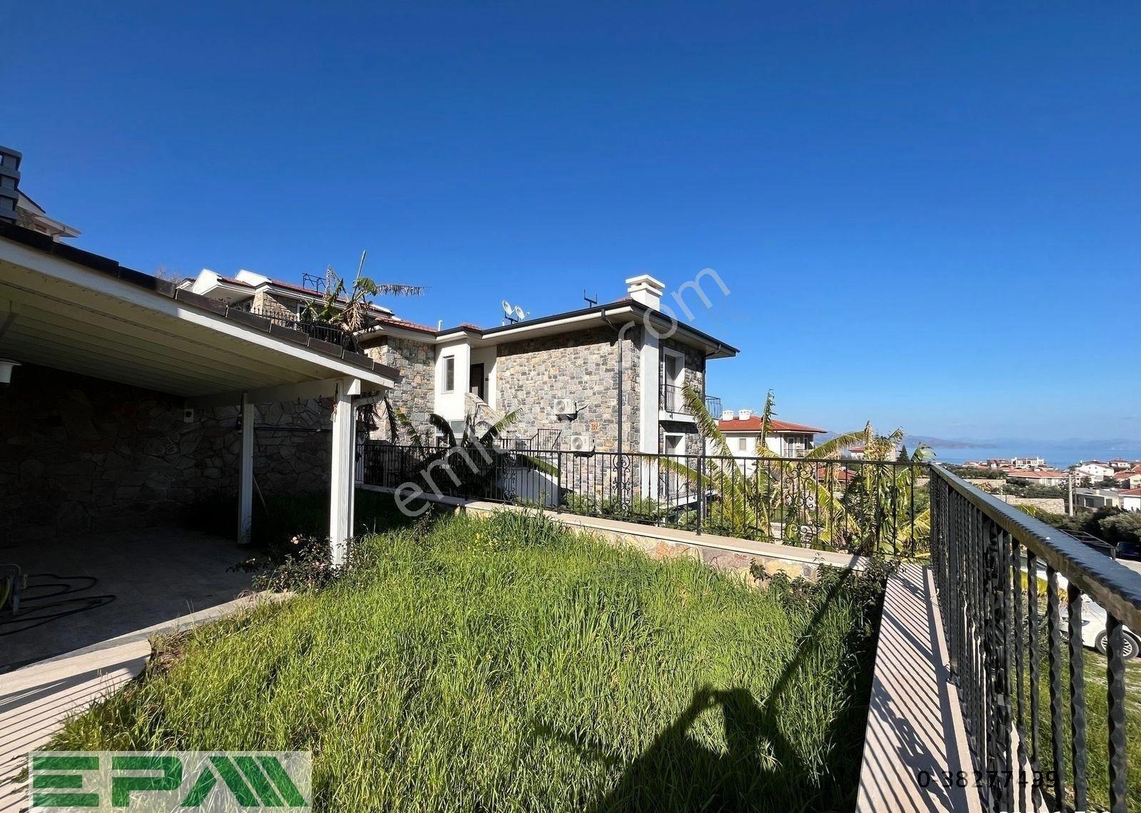 Epa Datça'dan Merkezde Deniz Manzaralı Müstakil Havuzlu Villa - Görsel 9
