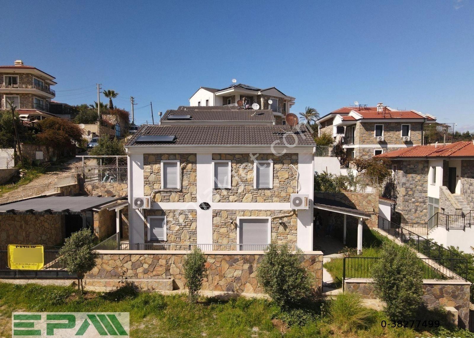 Epa Datça'dan Merkezde Deniz Manzaralı Müstakil Havuzlu Villa - Görsel 6