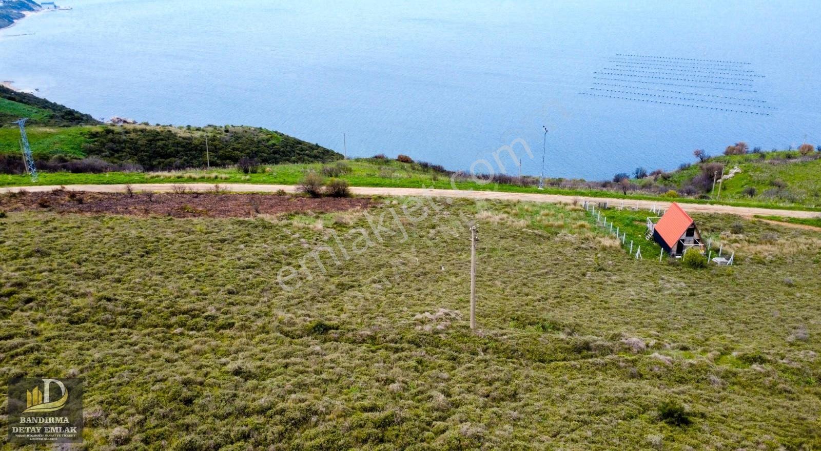 Bandırma Hıdırköy'de Full Deniz Manzaralı Satılık Arsa - Görsel 13