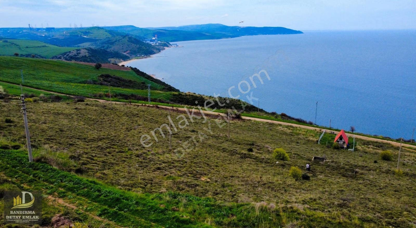 Bandırma Hıdırköy'de Full Deniz Manzaralı Satılık Arsa - Görsel 8