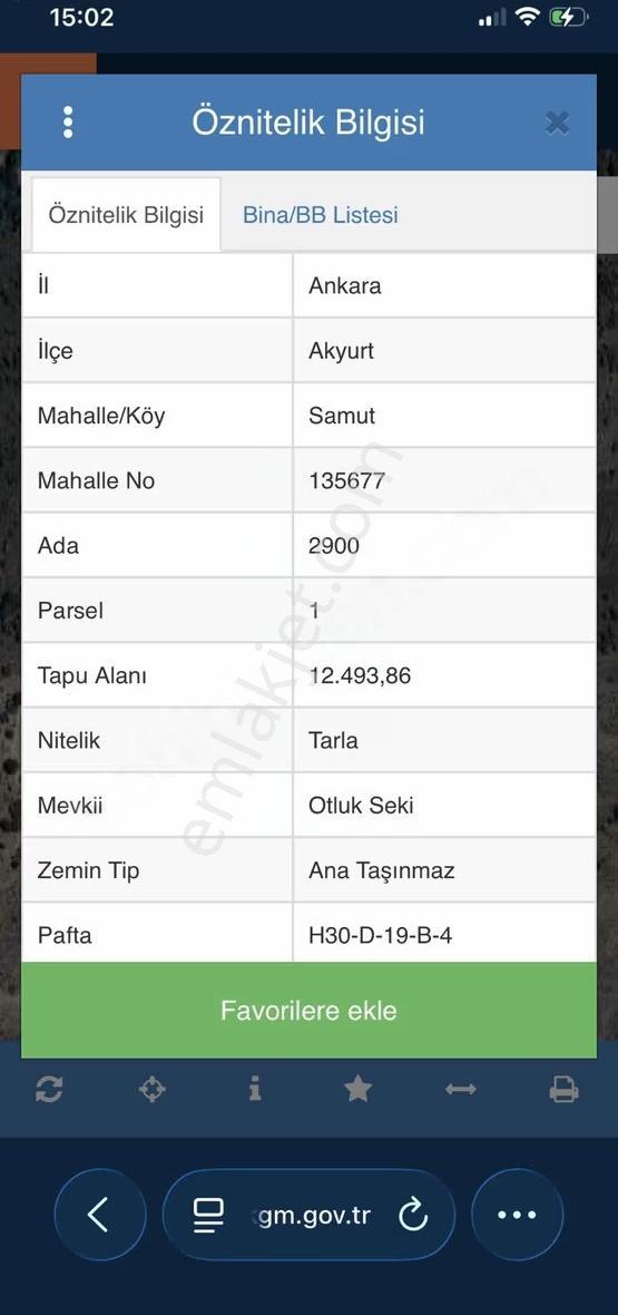 Tek Tapu Kök Tapu Fırsat Tarla - Görsel 2