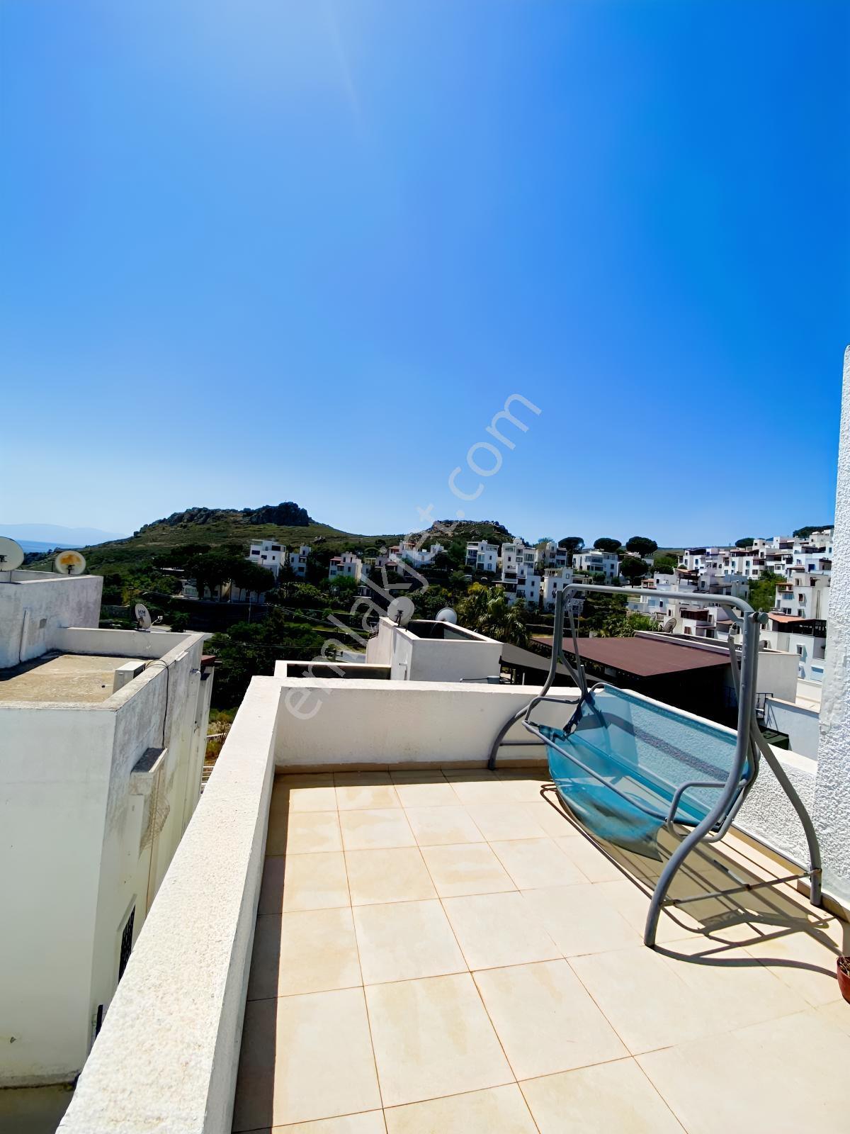 Bodrum Bankev Sitesi Deniz Manzaralı Kiralık 2+1 Üst Kat Daire - Görsel 3