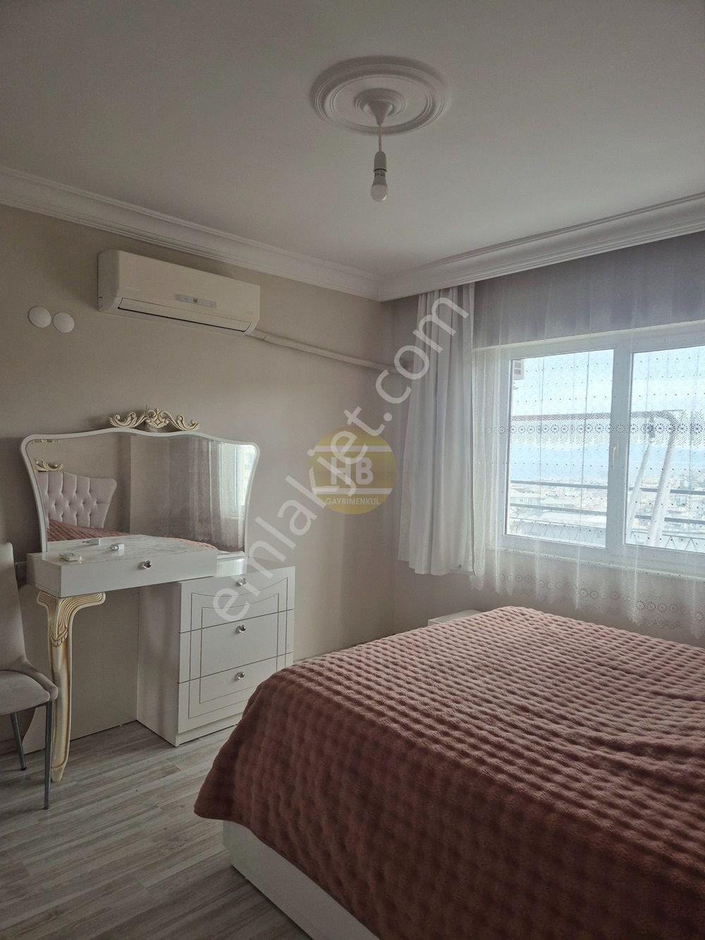 Hb'den 3+1 Eşyalı Kiralık Daire,ikiçeşmelik'de Deniz Manzaralı - Görsel 29