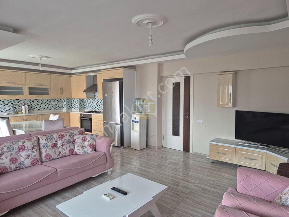 Hb'den 3+1 Eşyalı Kiralık Daire,ikiçeşmelik'de Deniz Manzaralı - Görsel 5