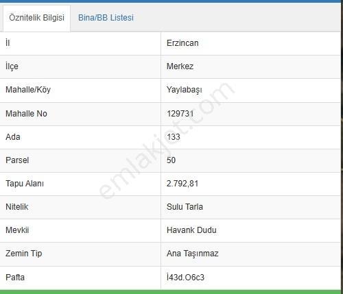 Erzincan Yaylabaşı Mevkii Yola 40 M Cephe 2793 M2 Sulu Tarla - Görsel 20