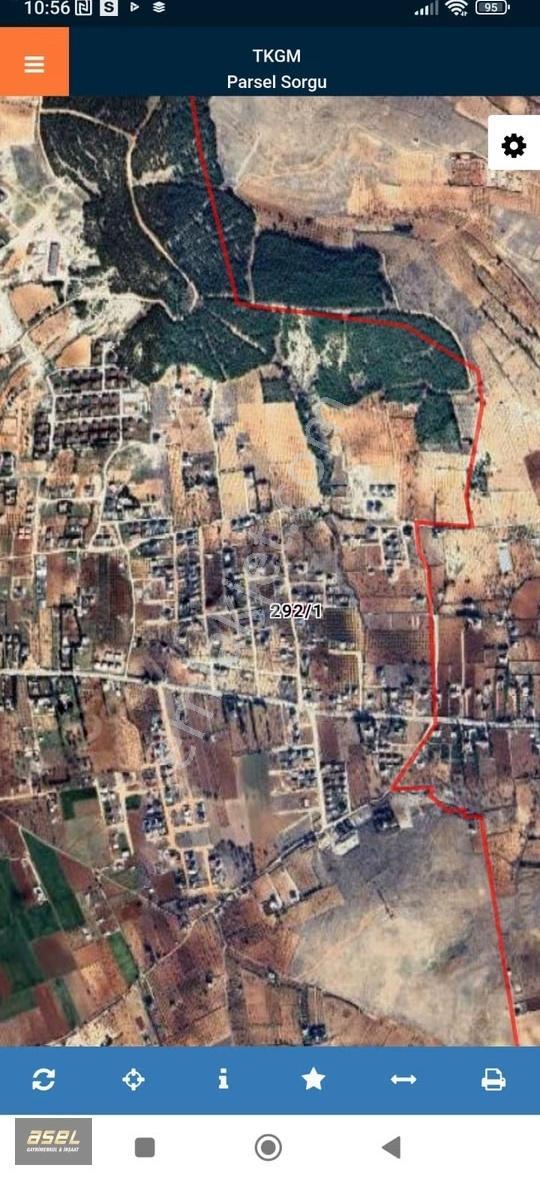 Asel Gayrimenkul'den Burç Esen Tepe Mah. 683 Mt Satılık Arsa
