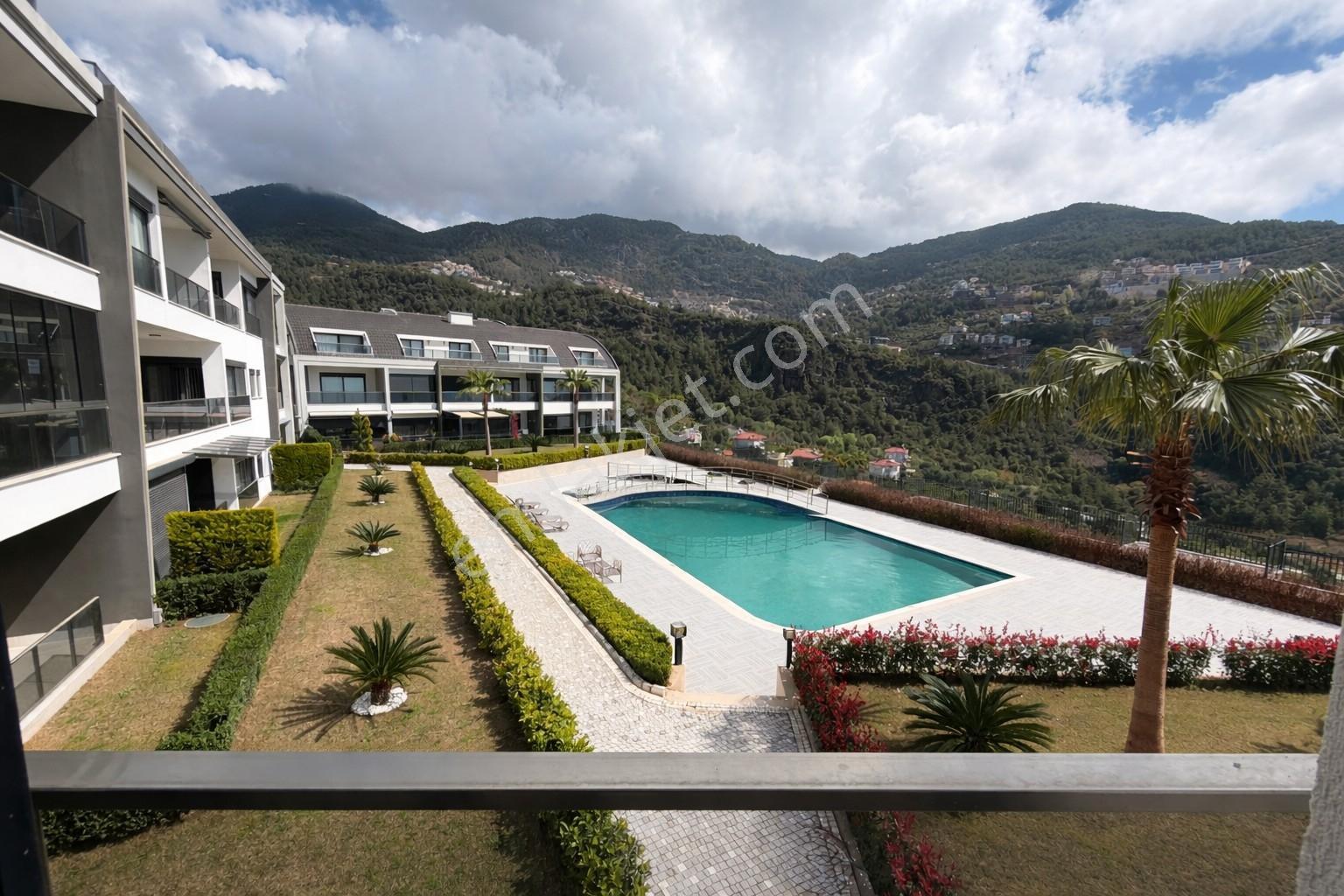 Alanya Tepe Cıty Renata Satılık 2+1 Eşyalı Daire Deniz Manzaralı - Görsel 20