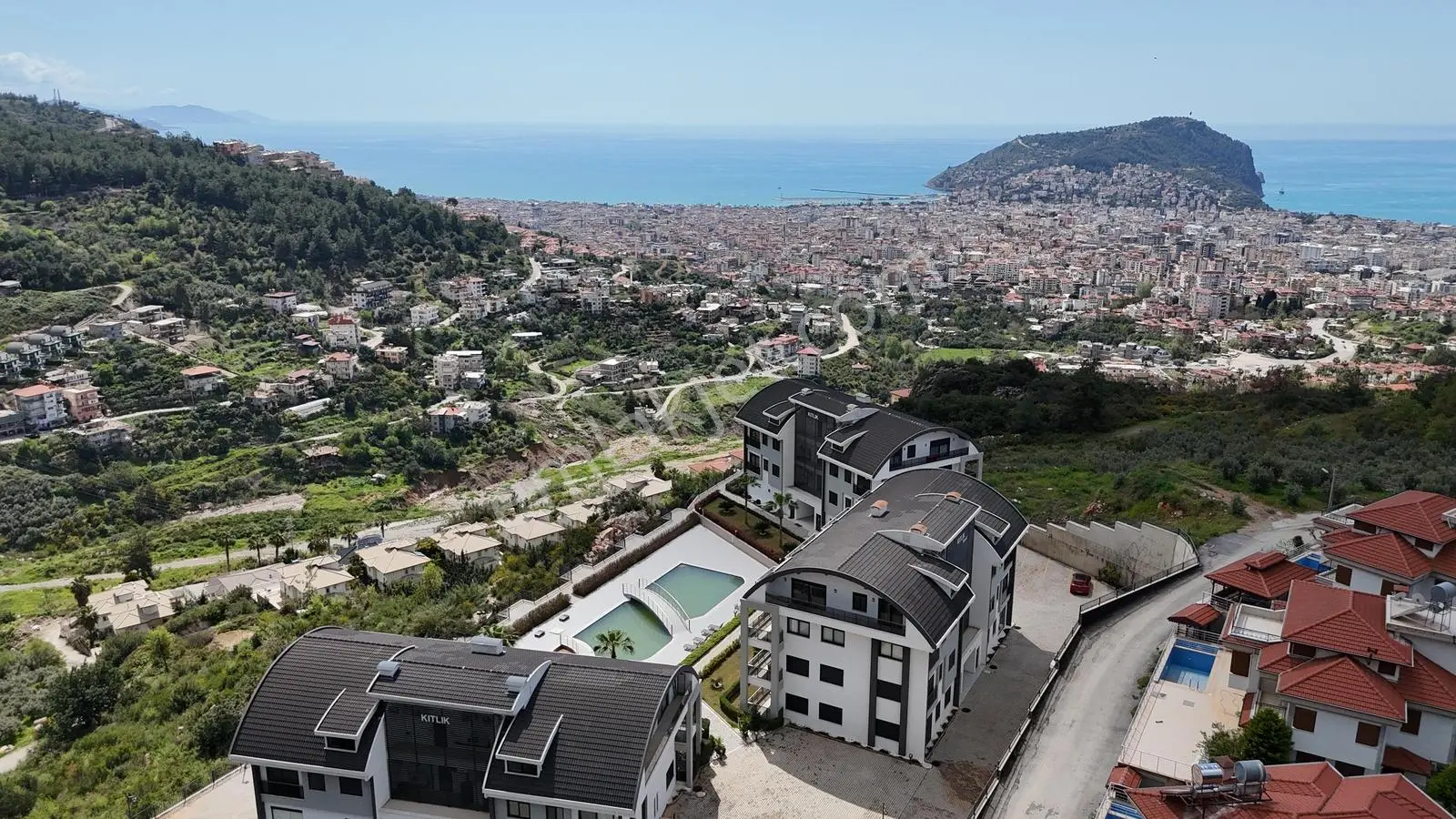 Alanya Tepe Cıty Renata Satılık 2+1 Eşyalı Daire Deniz Manzaralı - Görsel 4