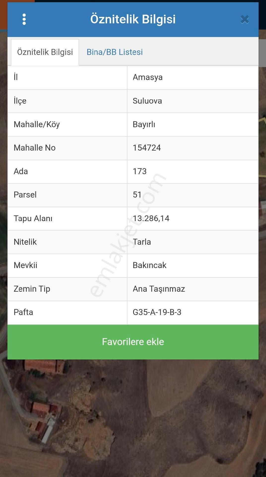 Satılık Tarla Suluova Bayırlı Köyü - Görsel 9