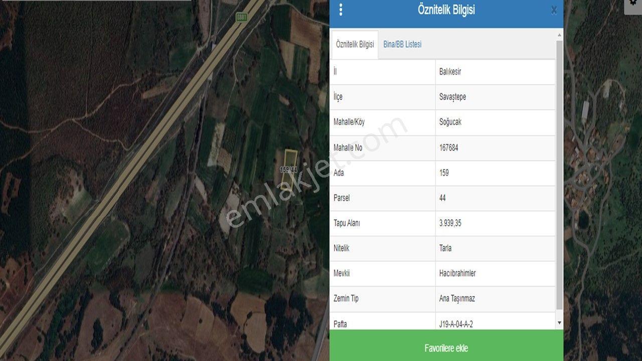 Balıkesir Savaştepe Soğucak Da Satılık 3939m² Tarla - Görsel 13