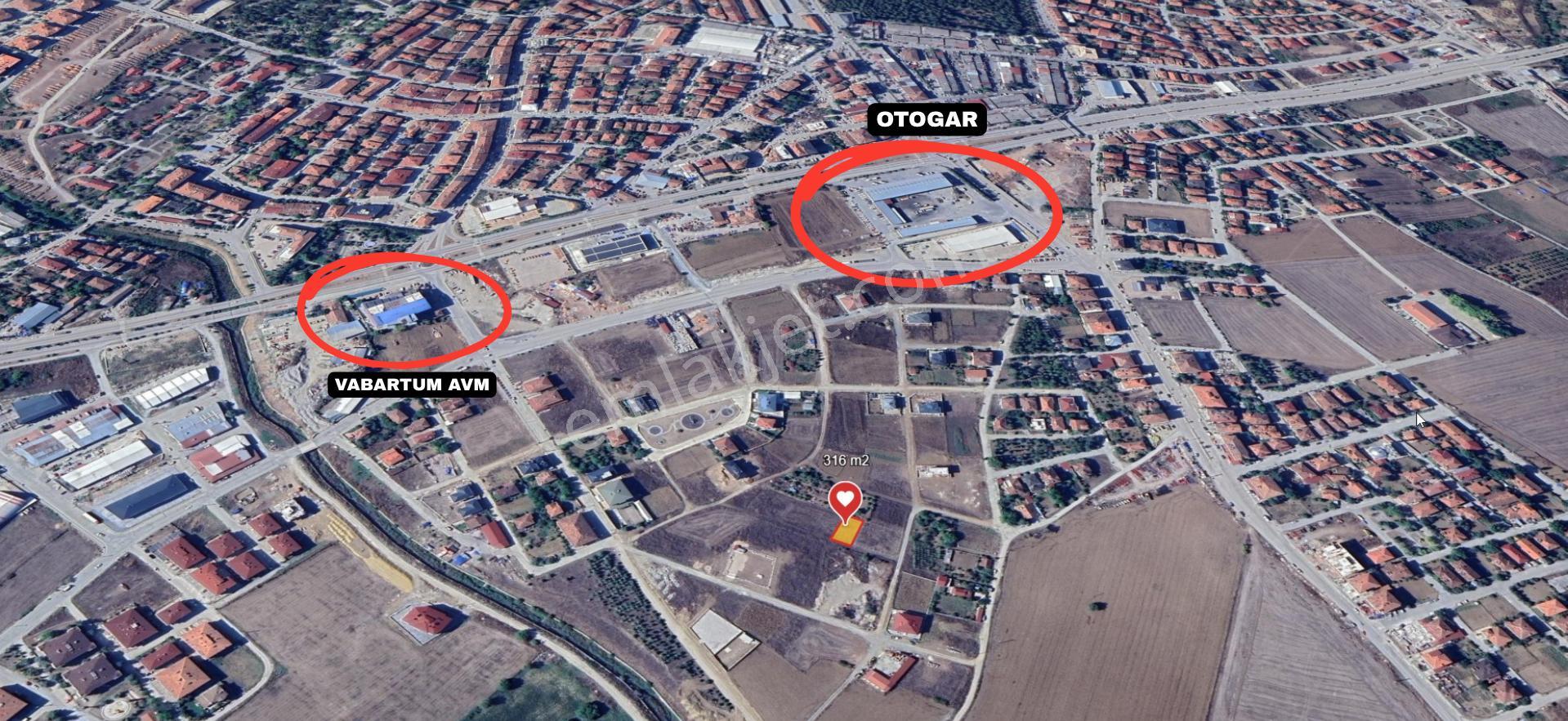 Vepaş'tan Bahçelievler Mah. Satılık Konut İmarlı Arsa 316 M²