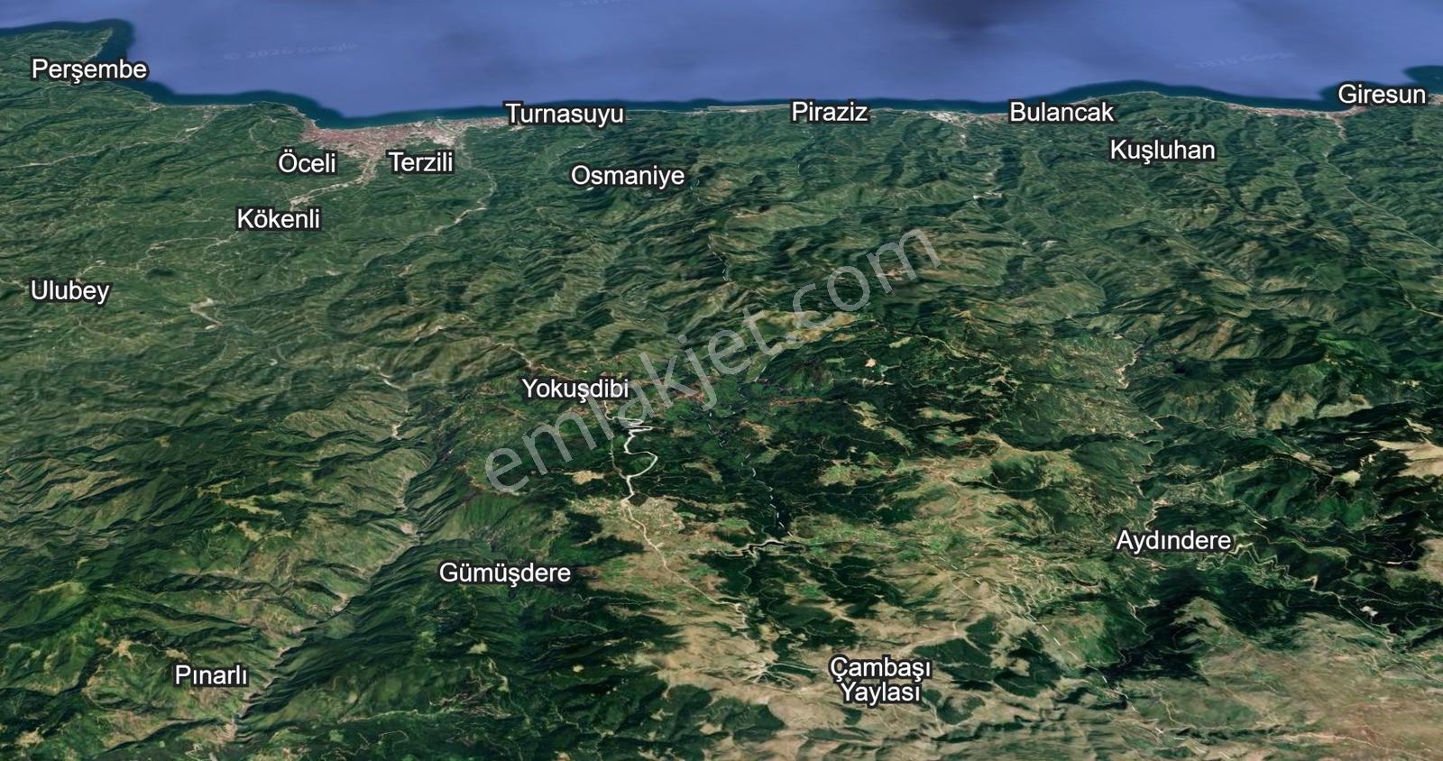 Ordu Kabadüz Çambaşı Yaylasında 1065 M2 Satılık Arsa - Görsel 14
