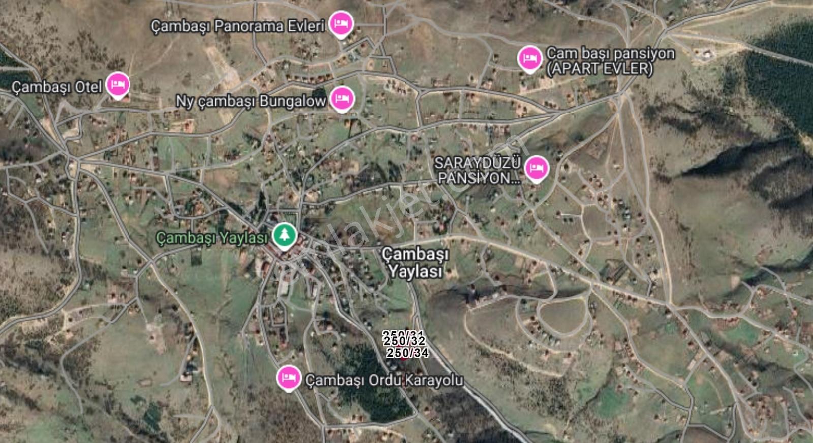Ordu Kabadüz Çambaşı Yaylasında 1065 M2 Satılık Arsa - Görsel 13