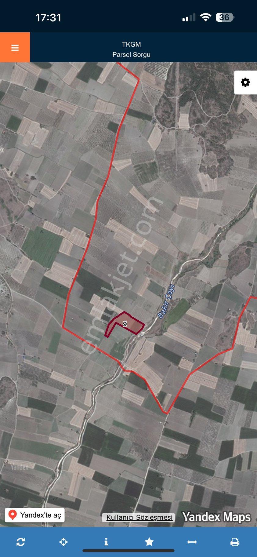 Manisa Kırkağaç Gelenbe Mah 15.600m2 Tek Tapu Tarla Kelepir - Görsel 2