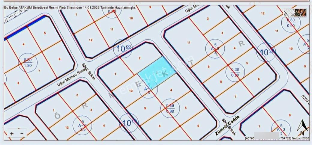 Remax Yasir | Atakum Büyükoyumcada 3 Kat İmarlı Satılık Arsa - Görsel 4