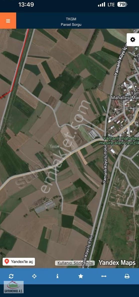 Köye Yakın 4600m2 Seracılık İçin Uygun (elektrik Var)