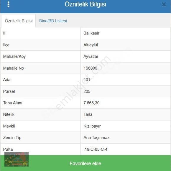 El/ya' Dan Ayvatlar Mah. 7665 M2 Meraya Sıfır Tarla - Görsel 2