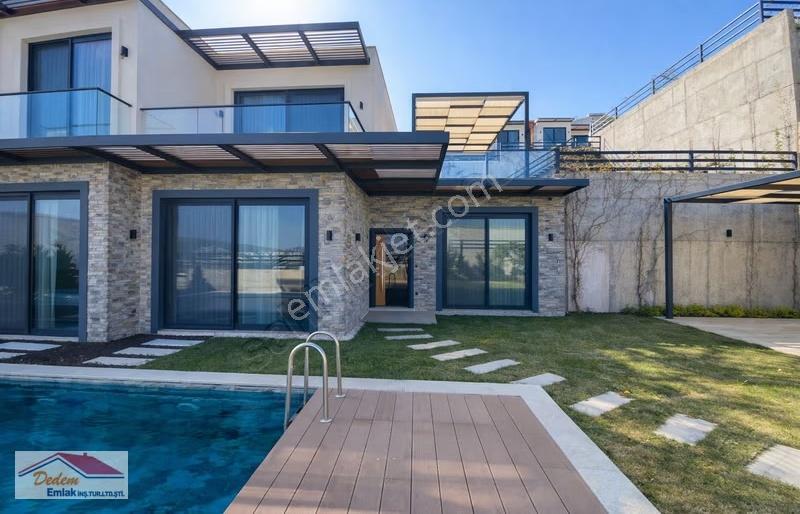 Muğla Bodrum Gündoğan Deniz Manzaralı Özel Havuzlu Tek Kat Villa - Görsel 20