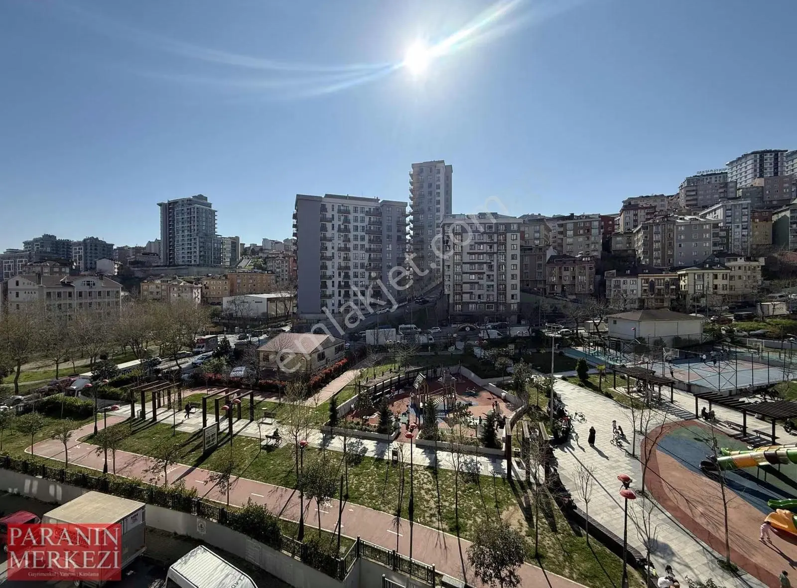 Anıl Park Evleri B Blok 4. Kat 1+1 Kiralık Daire Site İçinde - Görsel 5