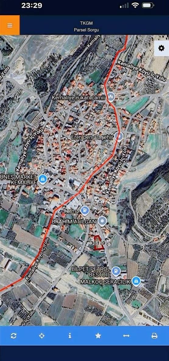 Kemaliye'de Ana Cadde Üzeri 1798 M² Satılık Arsa - Görsel 6
