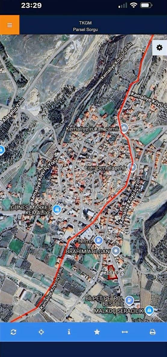 Kemaliye'de Ana Cadde Üzeri 1798 M² Satılık Arsa - Görsel 7