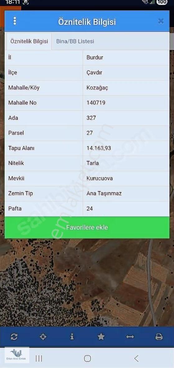 Burdur Çavdır Da Satılık Kelepir Arsa... - Görsel 3