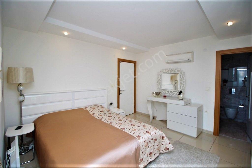 Alanya Cikcilli Mah. Crystal Park 2+1 125 M2 Eşyalı Geniş Daire - Görsel 22