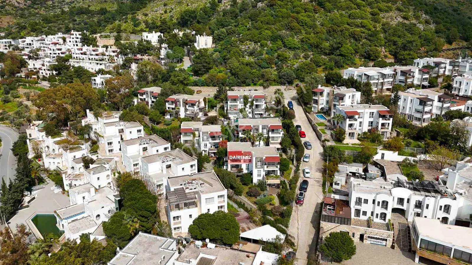 Bodrum Kumbahçede Denize 100 Metre Panoramik Manzaralı Daire - Görsel 5