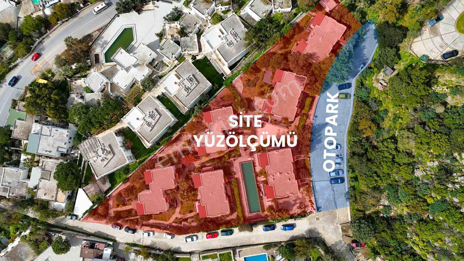 Bodrum Kumbahçede Denize 100 Metre Panoramik Manzaralı Daire - Görsel 4