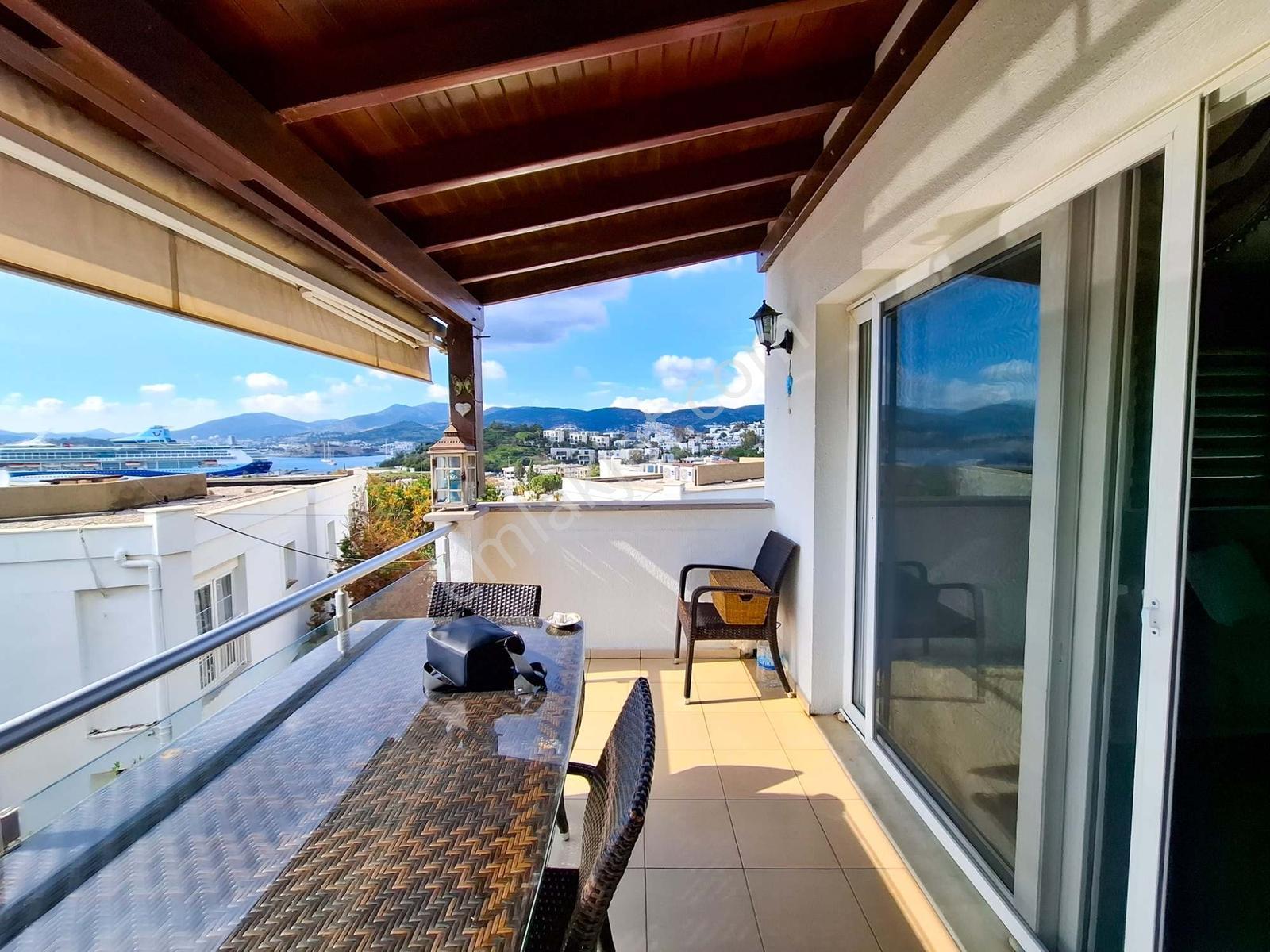 Bodrum Kumbahçede Denize 100 Metre Panoramik Manzaralı Daire - Görsel 15