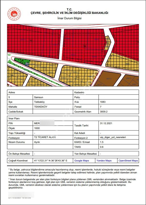 Samsun-ordu Karayolu Üstünde 6450m2 Ticari İmarlı / Remax Gökhan - Görsel 8