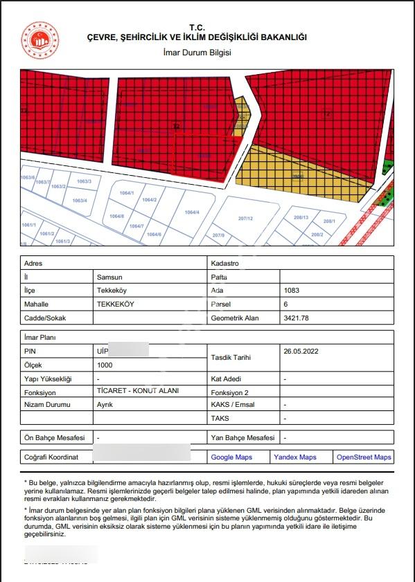 Samsun-ordu Karayolu Üstünde 6450m2 Ticari İmarlı / Remax Gökhan - Görsel 9