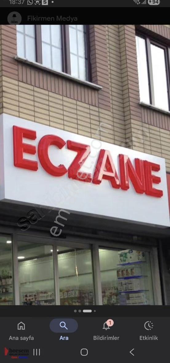 Ank Çank Merkezi Lokasyon Yüksek Cirolu Devren Eczane