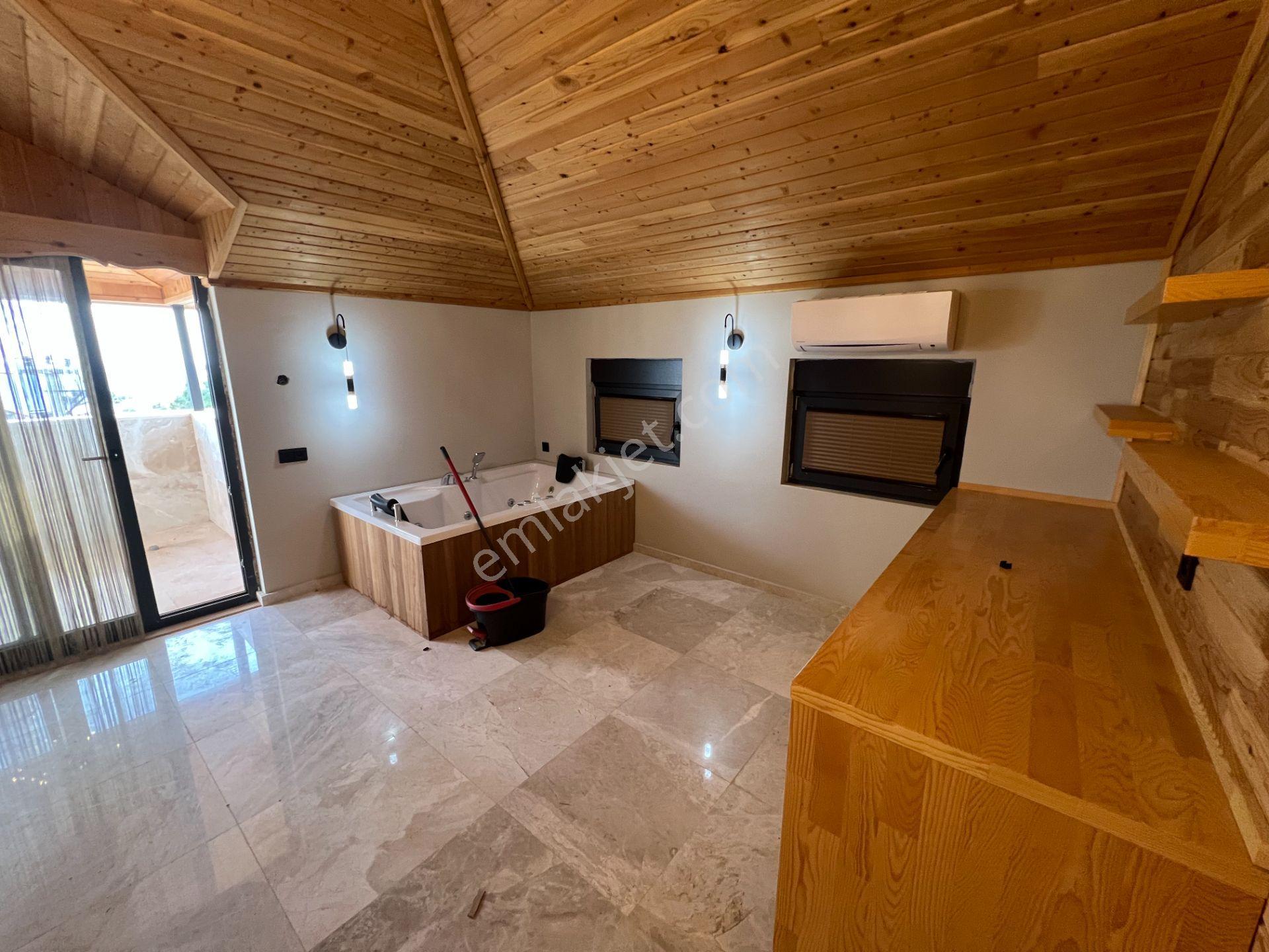 Antalya Demre Kumdağı'nda Deniz Manzaralı Müstakil Havuzlu Lüks Villa - Görsel 22