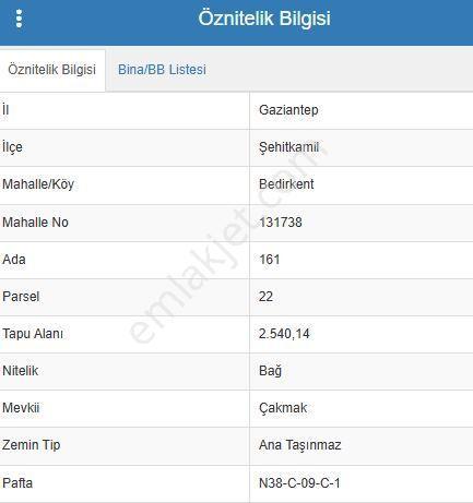 Bedirkent İmar Yanı Fıstıklık Yeni Osb Yanı - Görsel 2