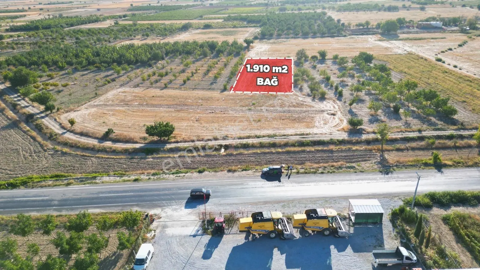 Çal İsabey' De 1910 M2 Bağ Asfalta 2. Parsel Araçla Ulaşılır - Görsel 3