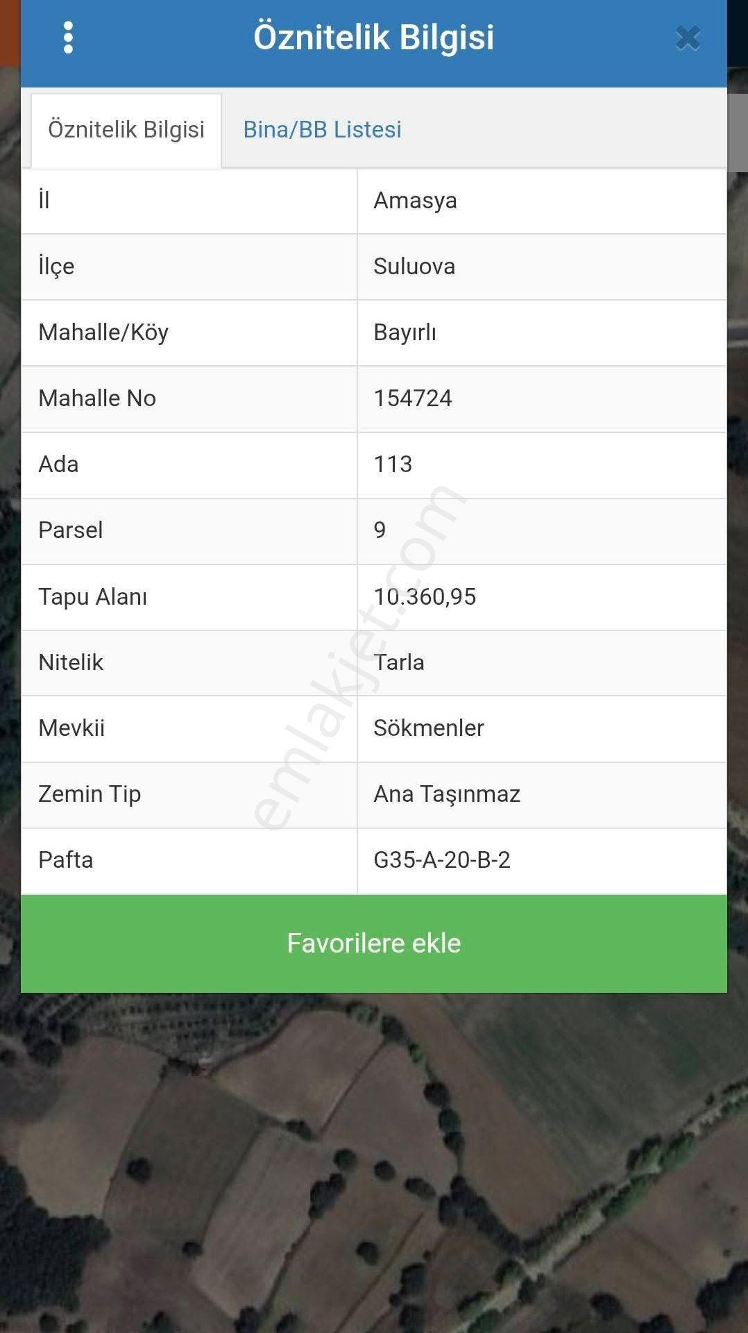 Satılık Tarla Suluova Bayırlı Köyü - Görsel 13