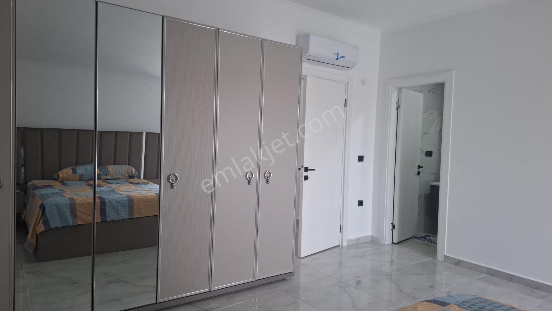 Kestel Mahallesinde 2+1 Yeni Eşyalı Dubleks Kiralık Daire Alanya Antalya - Görsel 16