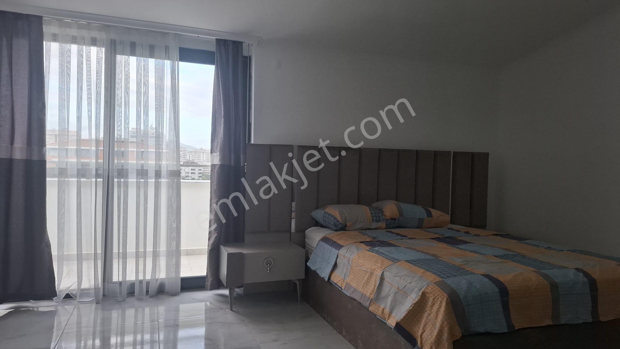 Kestel Mahallesinde 2+1 Yeni Eşyalı Dubleks Kiralık Daire Alanya Antalya - Görsel 15