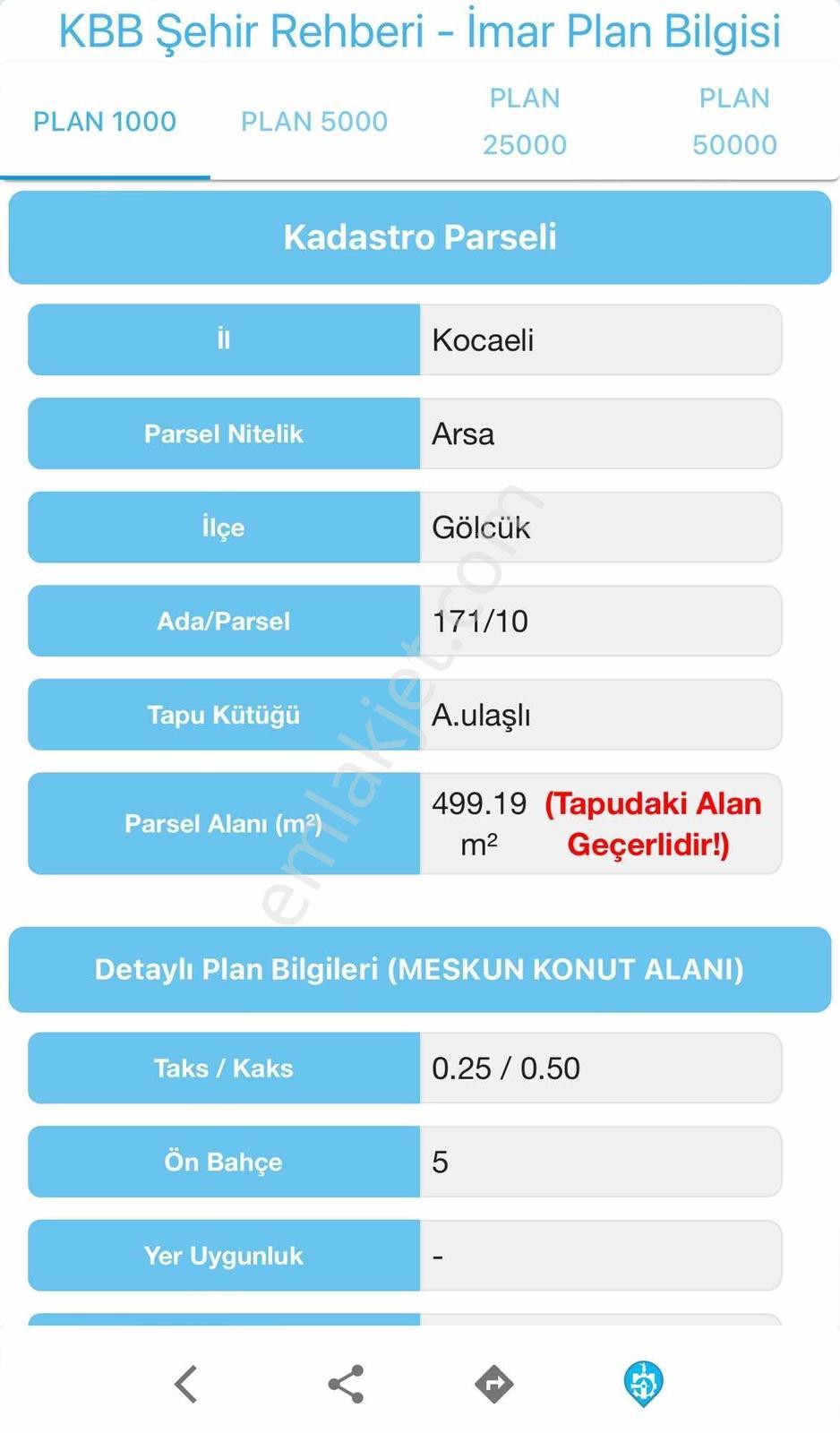 Arkun Gayrimenkul'den Deniz Manzaralı Yolu Açılmış %25 İmar - Görsel 3