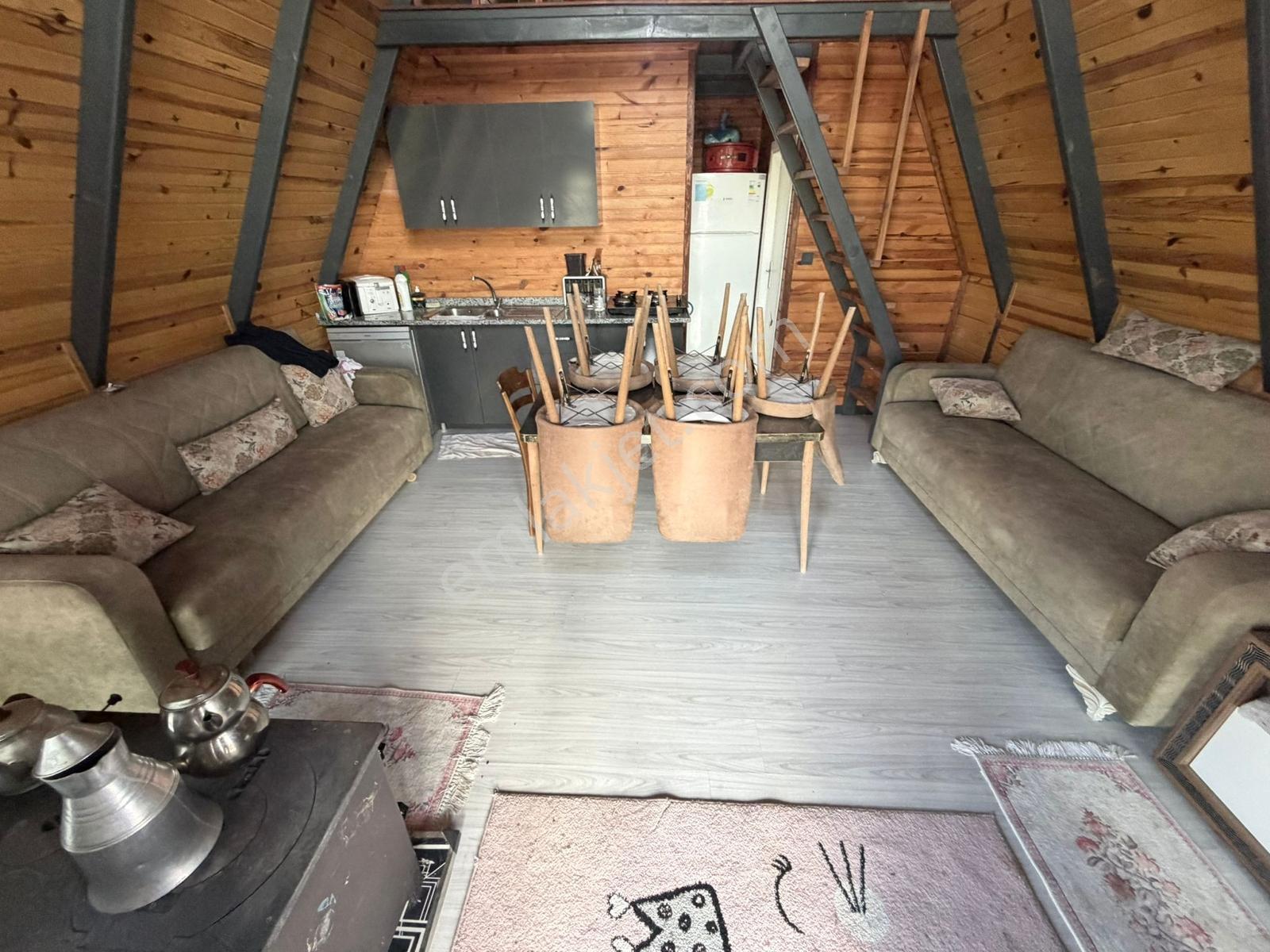 Acil Satılık!!! Ful Eşyalı Satılık Bungalov Ev Ve Arsası - Görsel 8