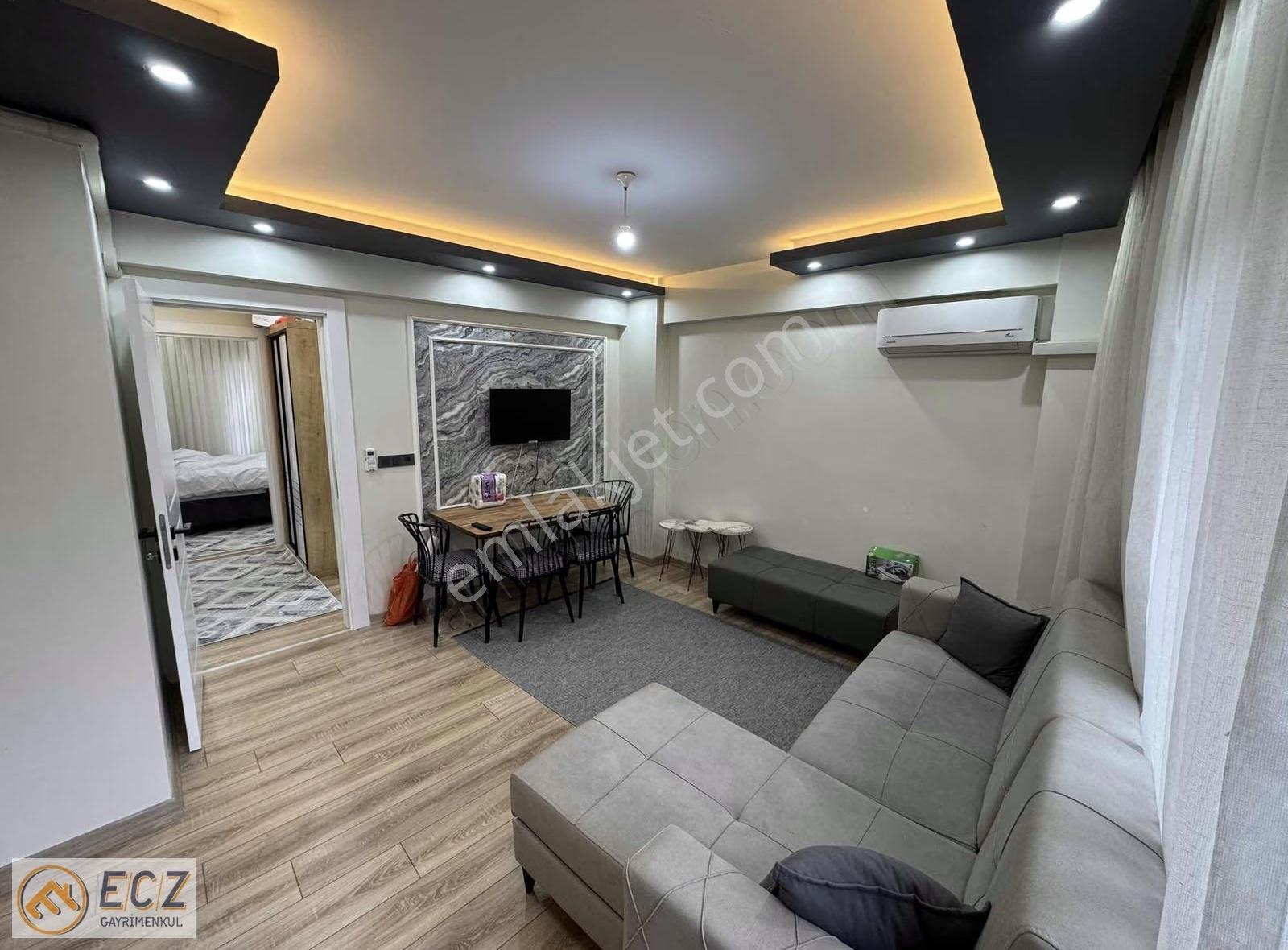 Ecz Gayrimenkul Den Kiralık Eşyalı 1+1 Daire Hacıbey Mh Balkonlu - Görsel 6