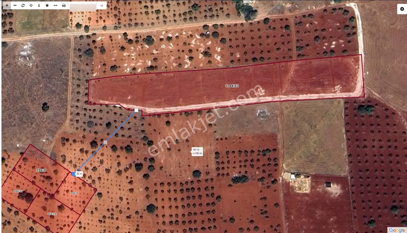 Oğuzeli Körkün'de 890 M2 İmara 80 M2 Satılık Fırsat Arazi - Görsel 5