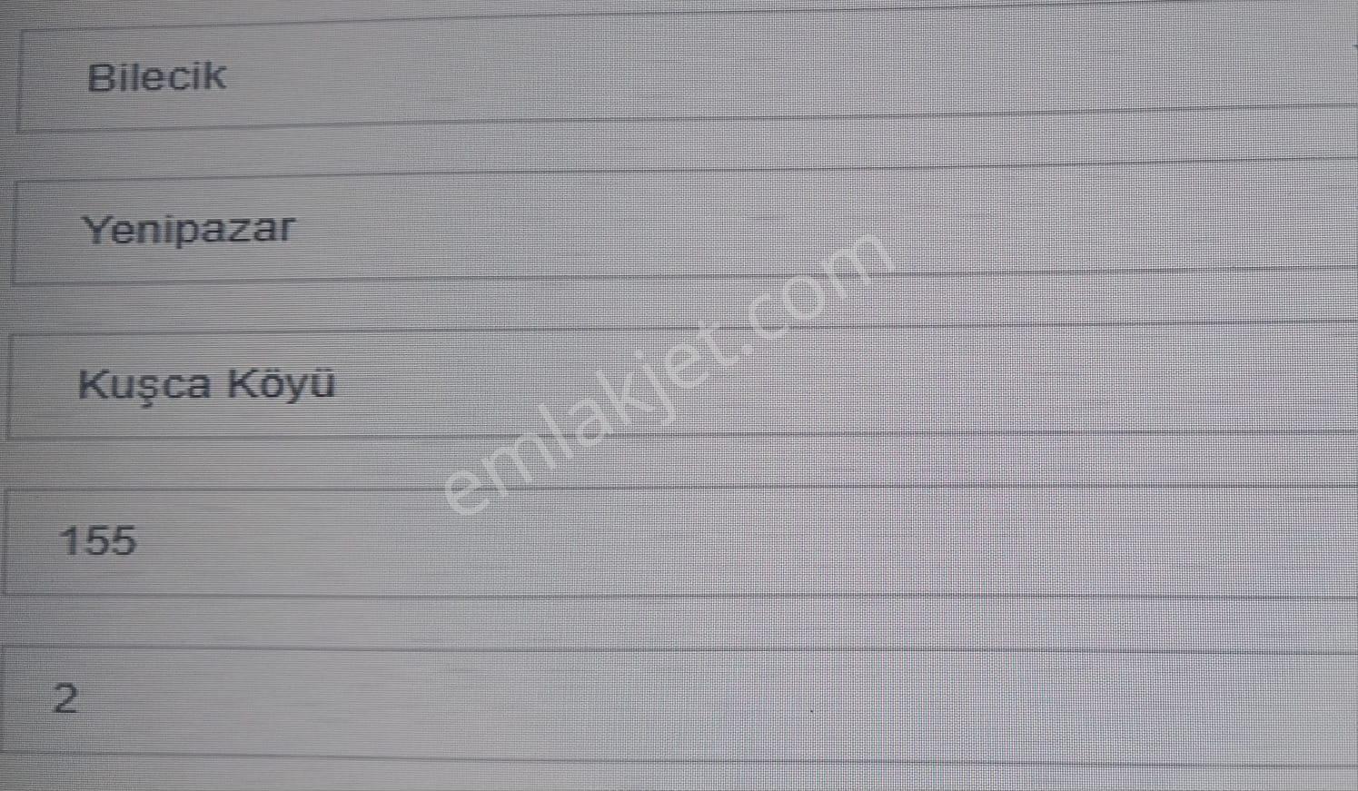 Bilecik Yenipazar Kuşça Köyü Satılık Takaslı 6707 M² Arazi - Görsel 6